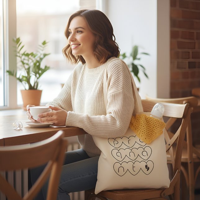 Tote Bag Je suis assez enceinte (Perfect for appointments, errands & everyday mama life)