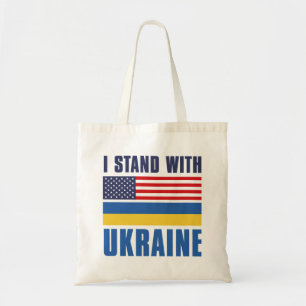 Tote Bag Je Suis Avec Ukraine USA