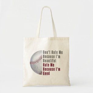 Tote Bag Je Suis Beau Je Suis Bon Baseball