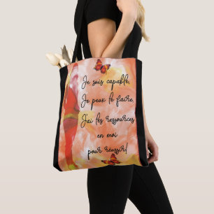 Tote Bag je suis capable