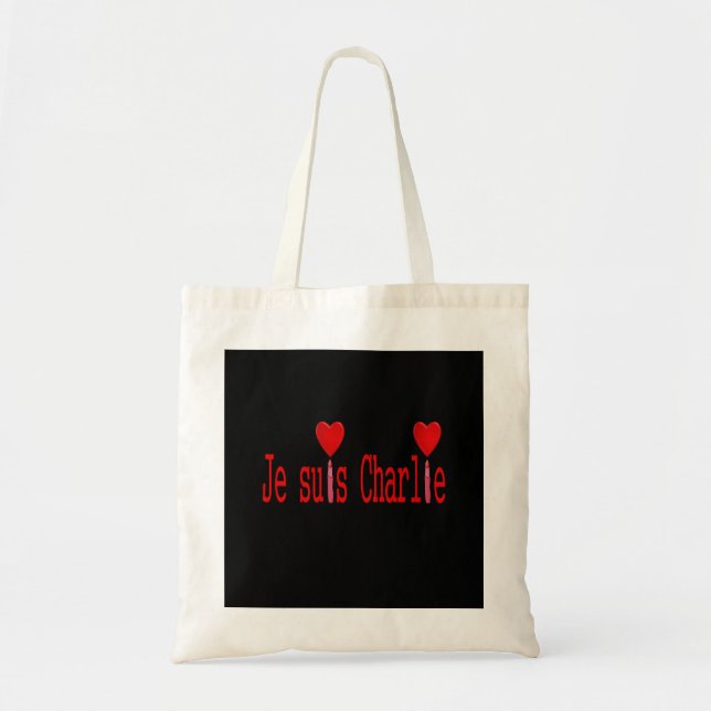 Tote Bag Je suis charlie (Devant)