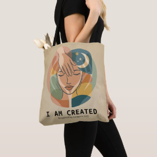 Tote Bag Je Suis Créé - Main du Créateur