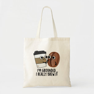 Tote Bag Je suis défoncé Je le brasse vraiment drôle Pun de