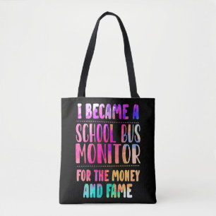 Tote Bag Je Suis Devenu Un Moniteur De Bus Scolaire De L'Ar