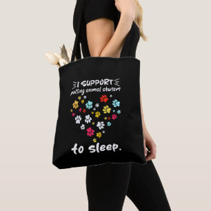 Tote Bag Je Suis En Faveur Du Fait Que Les Abuseurs D'Anima