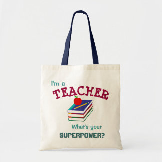 Tote Bag "Je suis enseignant" Fourre-tout
