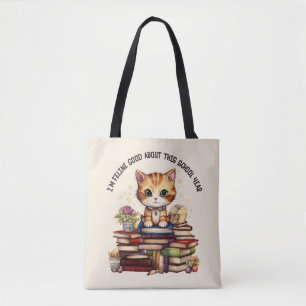 Tote Bag Je suis Feline bon pour cette année scolaire