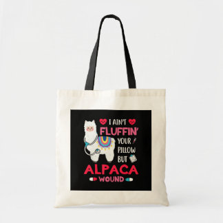 Tote Bag Je Suis Fluffin Votre Coussin Mais Alpaca A Mal Ll