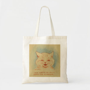 Tote Bag Je Suis Heureux Parce Que Tout Le Monde M'Aime (Lo