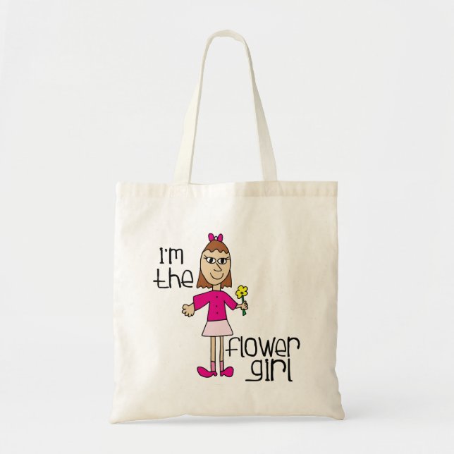 Tote Bag Je suis la Flower Girl (Devant)