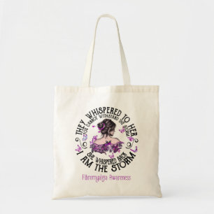 Tote Bag Je Suis La Tempête De La Fibromyalgie Sensibilisa