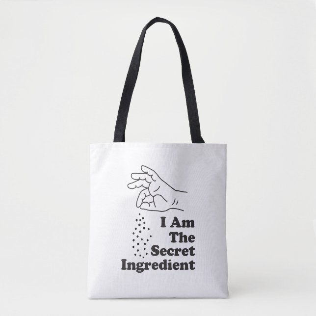 Tote Bag Je suis l'ingrédient secret (Devant)
