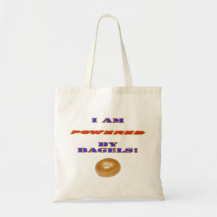 Tote Bag Je suis propulsé par des Bagels