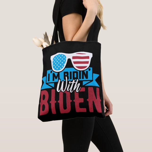 Tote Bag Je suis Ridin With Biden (De près)