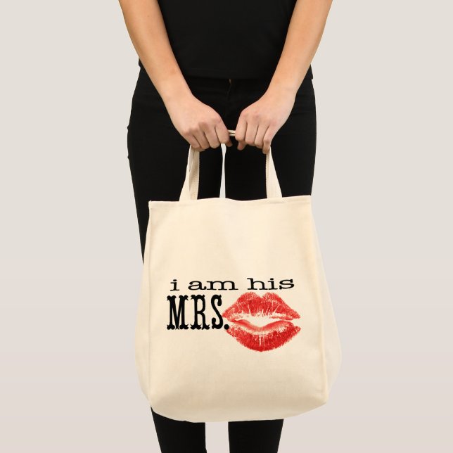 Tote Bag Je suis Sa Madame. (Devant (produit))