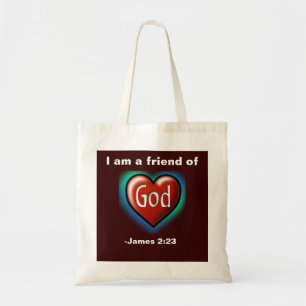 Tote Bag Je suis un ami de Dieu