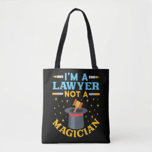 Tote Bag Je suis un avocat pas un magicien