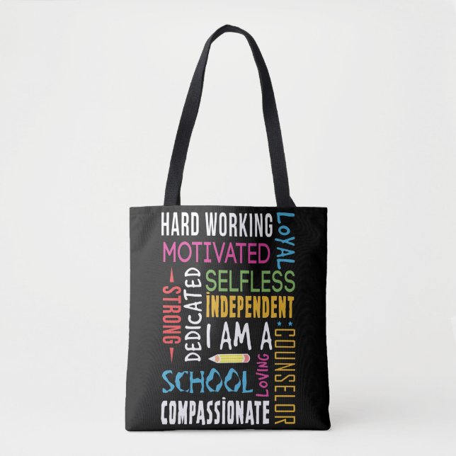 Tote Bag Je Suis Un Conseiller Scolaire Appréciation (Devant)
