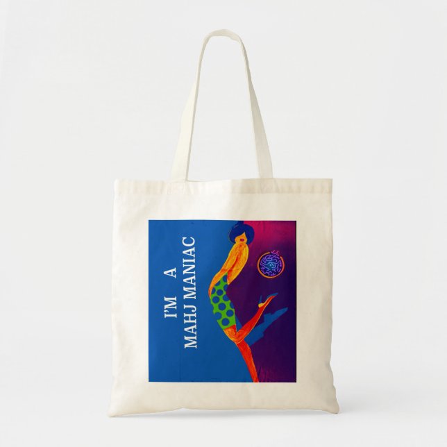 Tote Bag Je suis UN FOU FOURRE-TOUT de MAHJ (Devant)