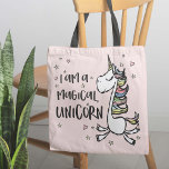 Tote Bag Je Suis Un Unicorne<br><div class="desc">I Am A Unicorn Sac fourre-tout - Chaque rêveur a besoin de son propre sac fourre-tout de licorne mythique ! Nous ne pouvons pas imaginer une meilleure façon pour vous de montrer votre magie intérieure et de garder vos essentiels à portée de main. Ce design présente un imaginaire rempli de...</div>