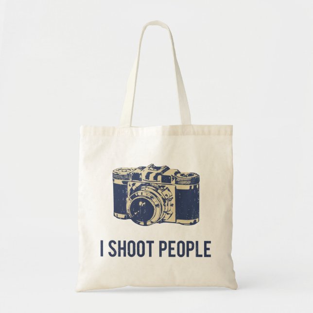 Tote Bag Je tire l'appareil-photo de photographie de (Devant)