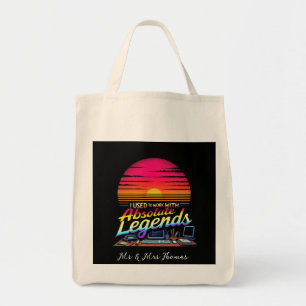 Tote Bag Je travaillais avec des légendes absolues