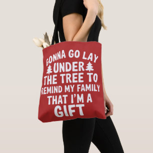 Tote Bag Je vais aller me coucher sous l'arbre pour rappele