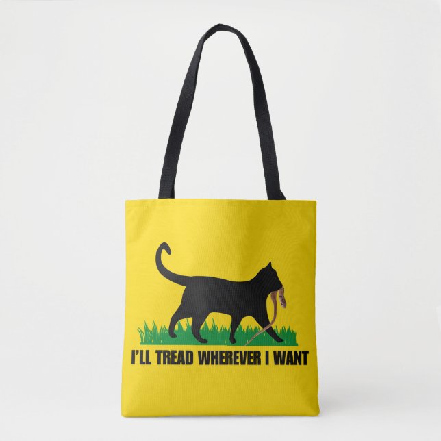 Tote Bag Je vais filer où je veux (Devant)