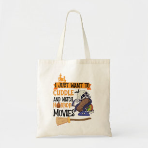 Tote Bag Je veux juste me blottir et regarder des films d'h