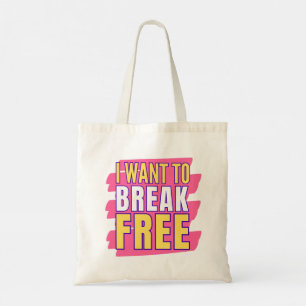 Tote Bag Je veux rompre le devis Freddy libre sur le mercur