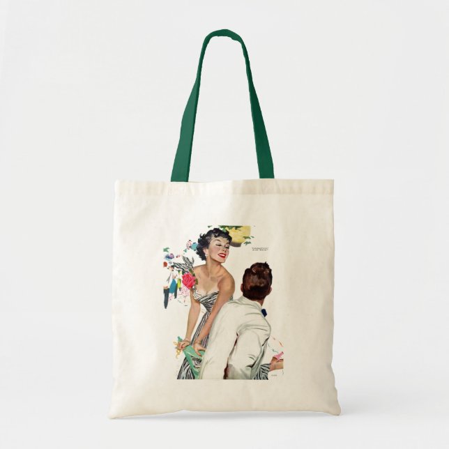 Tote Bag Je veux un homme 2 (Devant)
