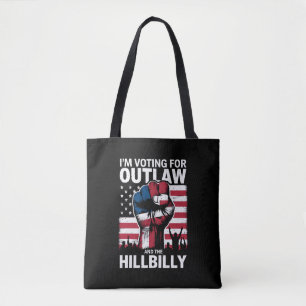 Tote Bag Je Vote Pour Le Hors-la-loi Et Le Hillbilly 2024 U