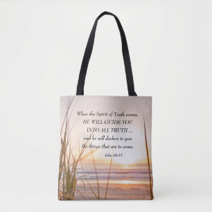 Tote Bag Jean 16:13 L'Esprit de Vérité vous guidera, Océan