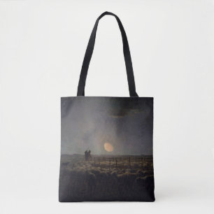 Tote Bag Jean-Francois Millet - Plié, Lune 1860