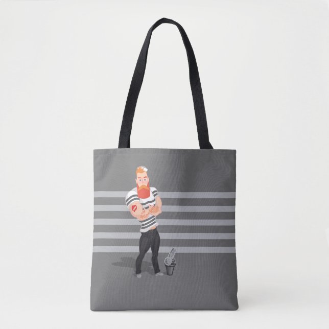 Tote Bag jean paul plus gaultier (Devant)