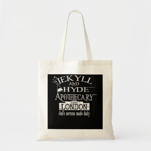 Tote Bag Jekyll et Hyde Apothecary Doctor London 1886 Hall (Devant)