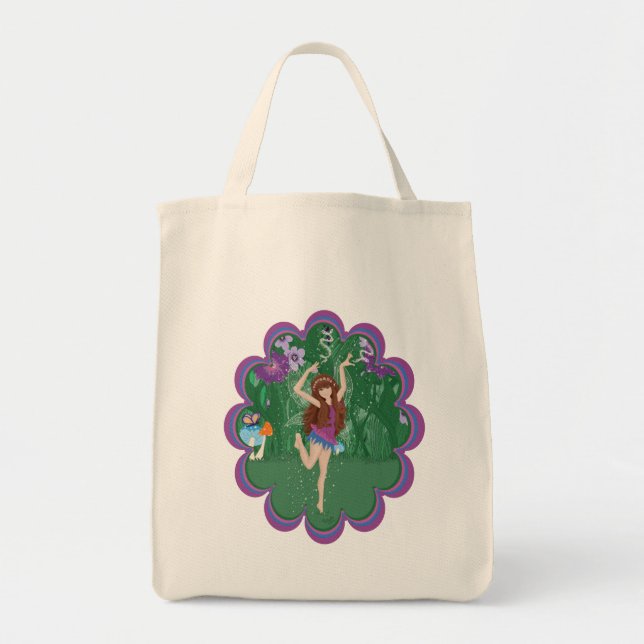 Tote Bag Jen la fleur dansante (Devant)