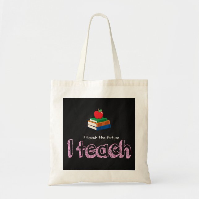 Tote Bag J'enseigne (Devant)