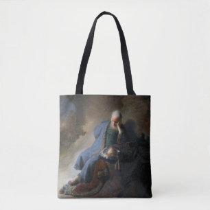 Tote Bag Jeremiah Lamenting sur la chute de Jérusalem, Remb