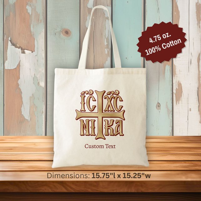 Tote Bag Jésus Christ conquiert l'Emblème (Créateur téléchargé)