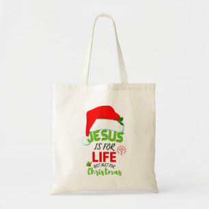 Tote Bag JÉSUS Élégant EST POUR LA VIE Pas Seulement Pour N