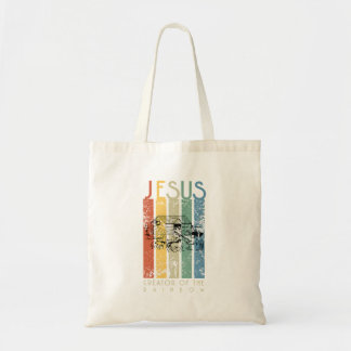 Tote Bag Jésus Le Créateur De L'Arc-En-Ciel