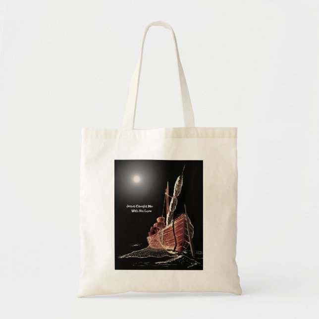 Tote Bag "Jésus m'a pris" Possum Trot Grocery Fourre-tout (Devant)