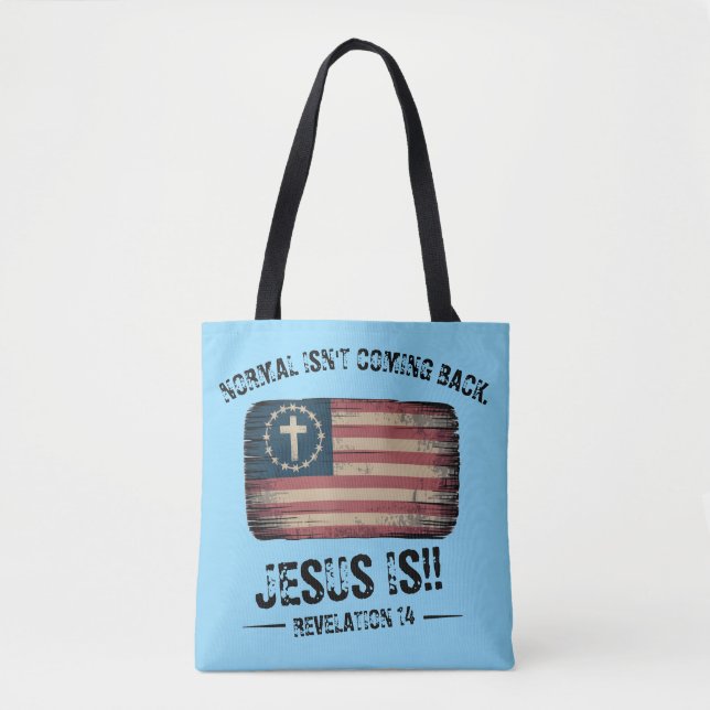 Tote Bag Jésus revient (Devant)