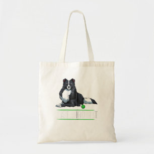 Tote Bag Jetez-Le Bordure Collie Chien Animaux Animaux