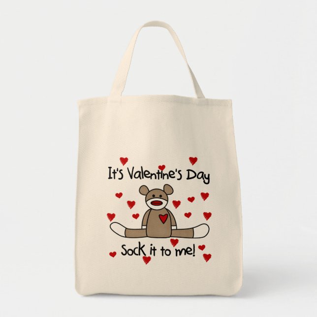 Tote Bag Jetez-le-moi Valentines T-shirts et cadeaux (Devant)