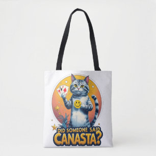 Tote Bag Jeu de canasta Stratégie de cartes