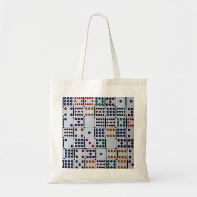 Tote Bag Jeu de Dominos (Devant)