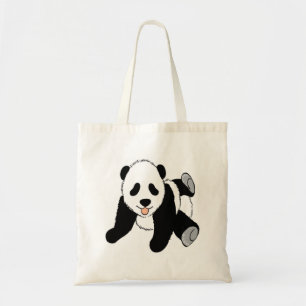 Tote Bag Jeu de petit animal de panda de bébé