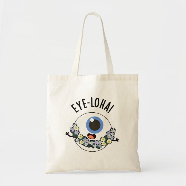 Tote Bag Jeu d'oeil amusant (Devant)